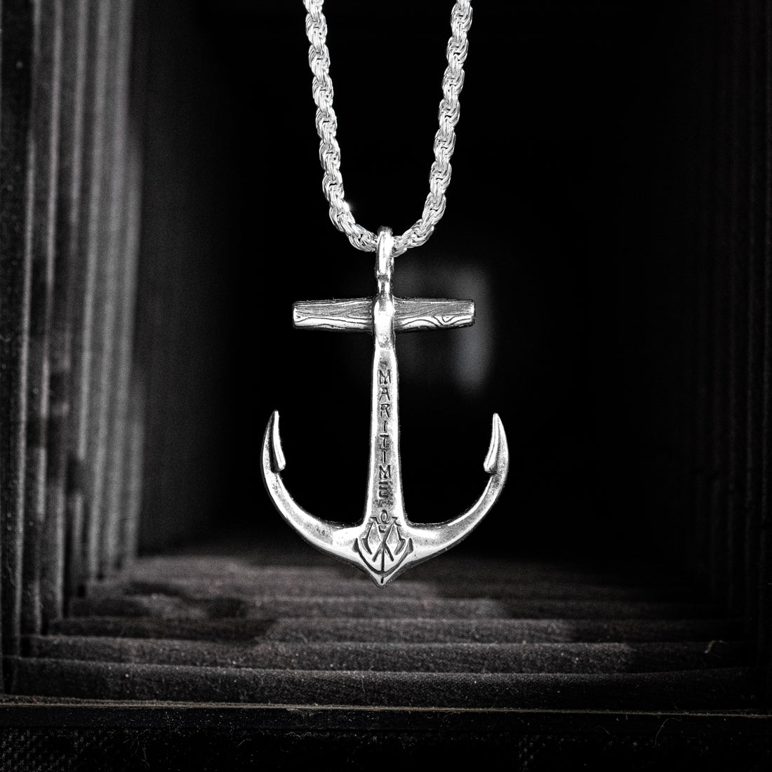 Buy 925 Sterling Silver Anchor Pendant for Men and Boys